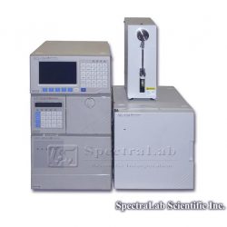 Shimadzu HPLC System with LC-10AD, SCL-10A, SIL-10A with Syringe and SPD-M10A DAD